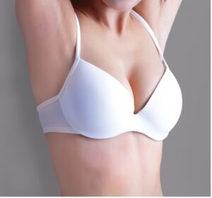 breast augmentation after surgery image. 