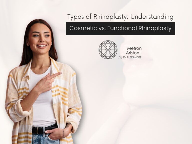 Types Of Rhinoplasty: Understanding Cosmetic Vs. Functional Rhinoplasty